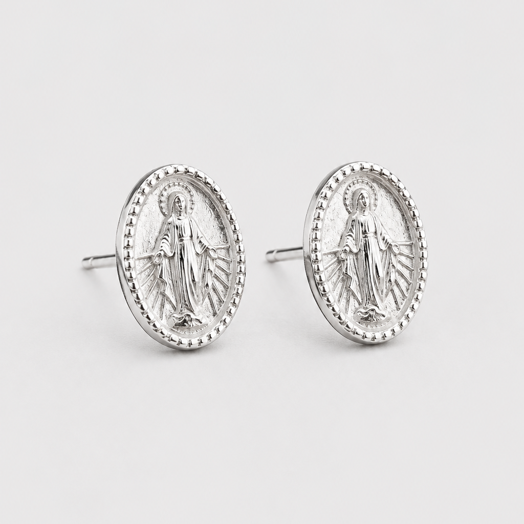 Aros Virgen Plata