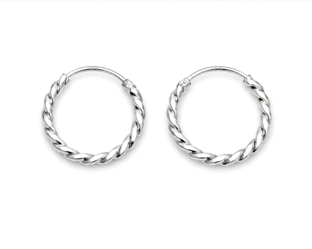 Aros argolla entorchada 18 mm