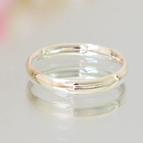 Anillo Alianza Hombre Plata 925