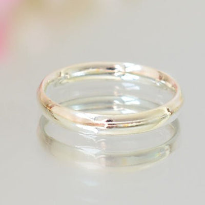 Anillo Alianza Hombre Plata 925