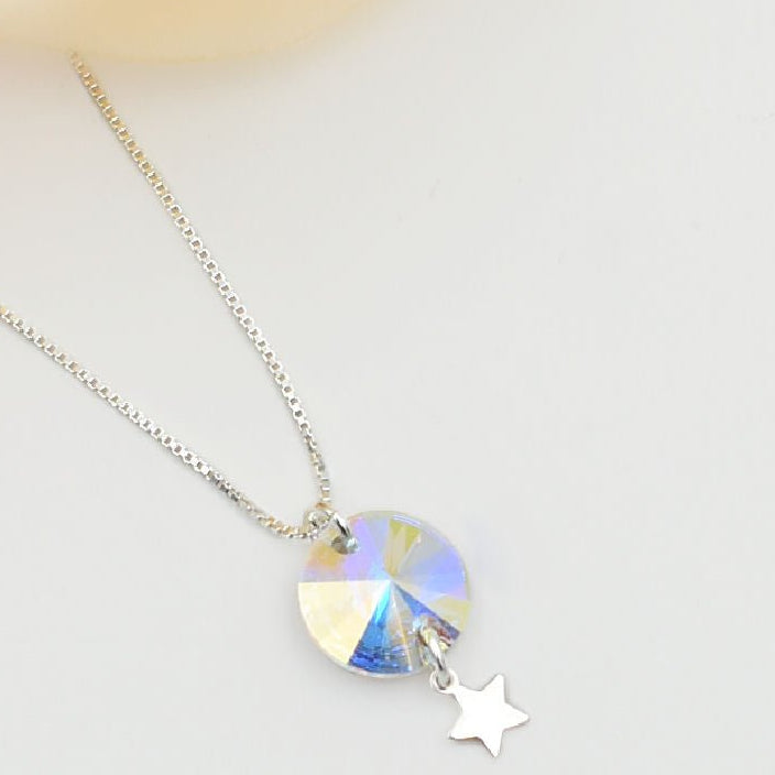 Collar Monserrat Plata - Joyas Gloss Crystal
