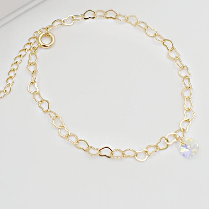 Pulsera Sofia Oro - Joyas Gloss Crystal