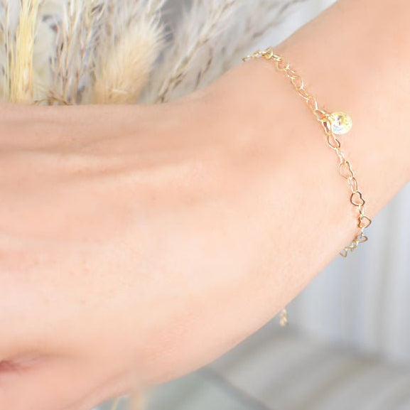 Pulsera Sofia Oro - Joyas Gloss Crystal