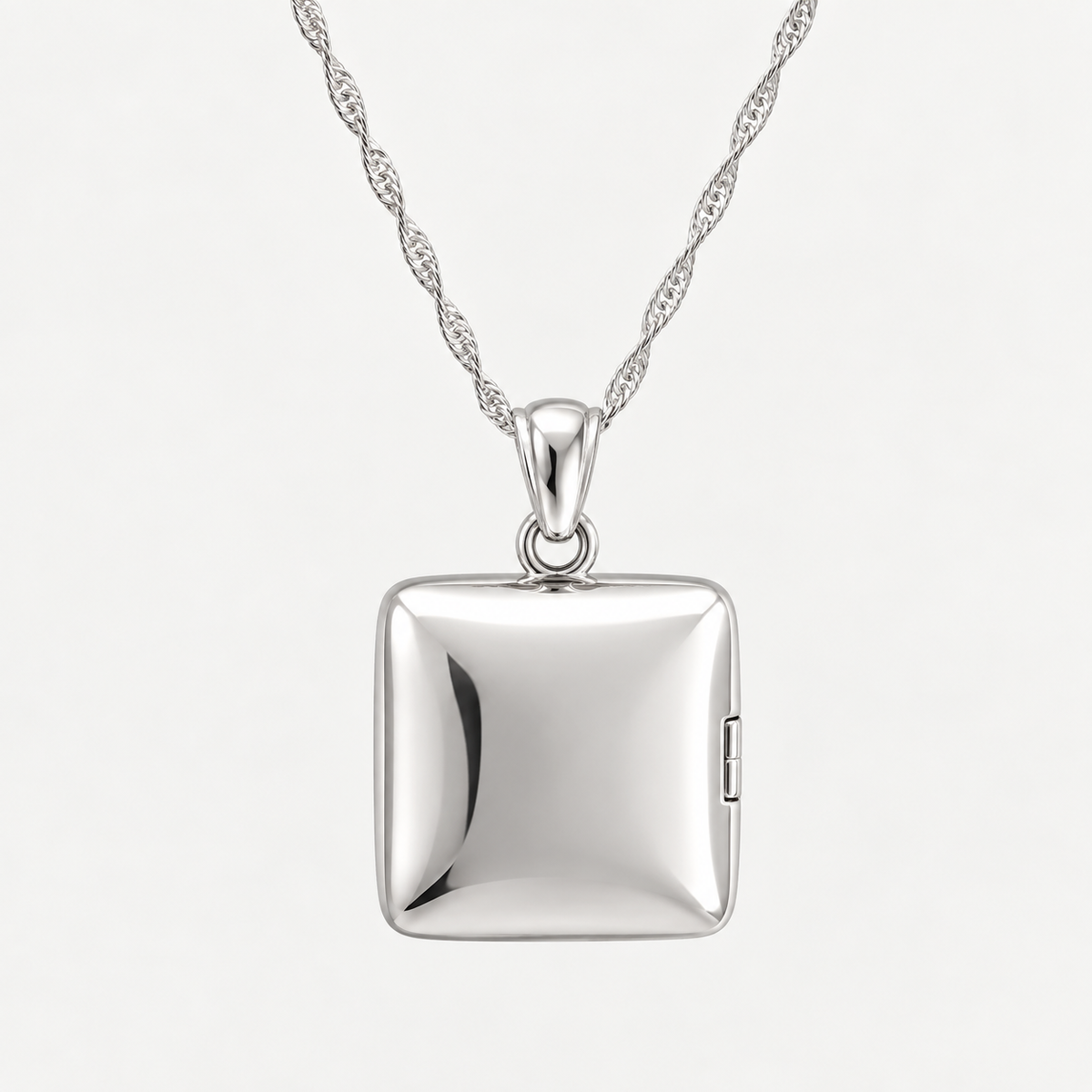 Collar Relicario Tesoro Plata