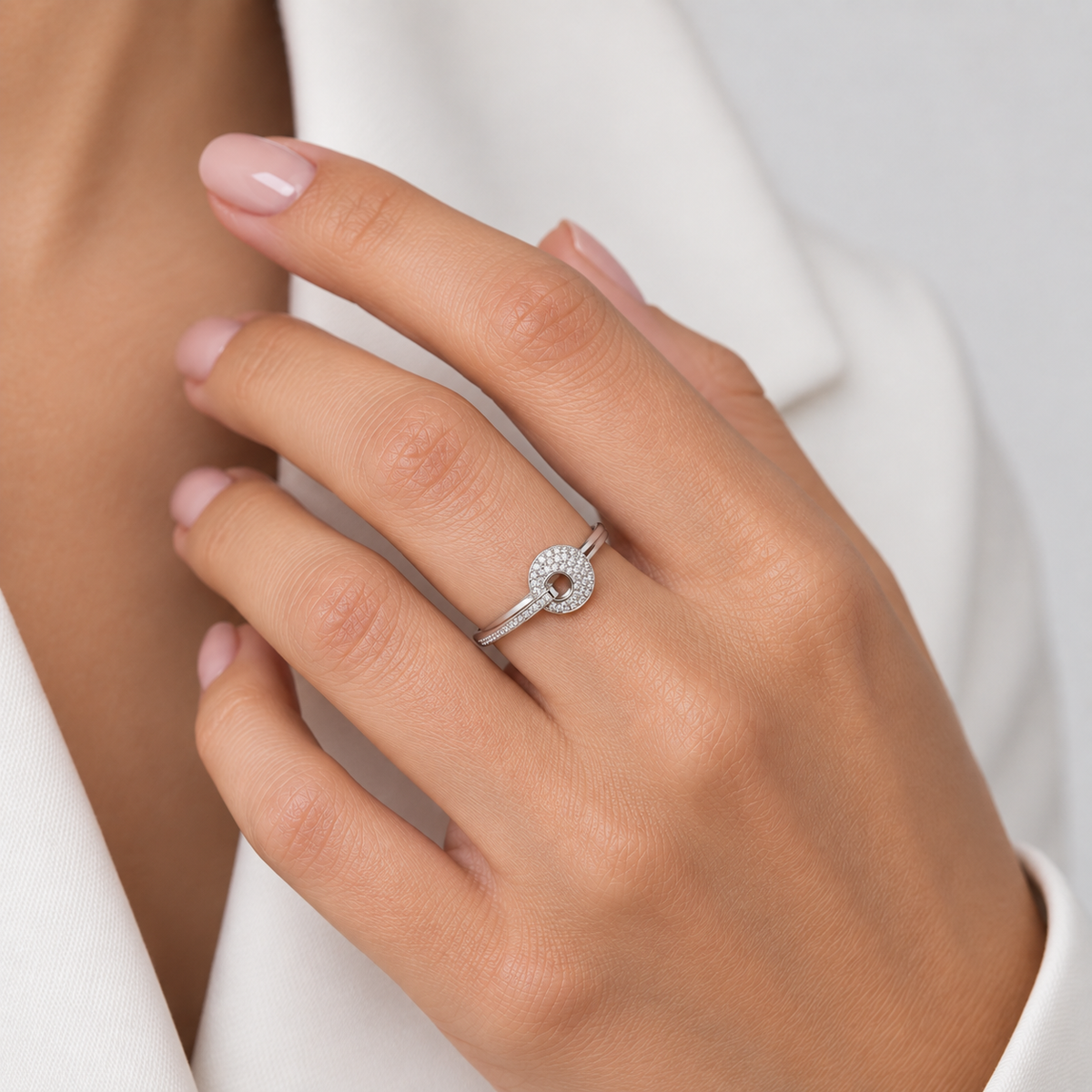 Anillo Órbita Plata