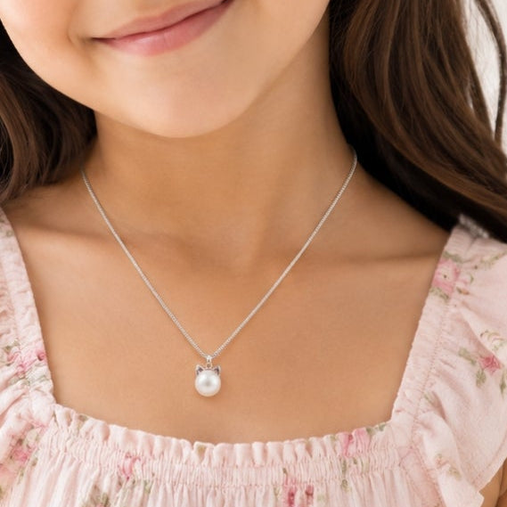Collar Pretty Cat Plata