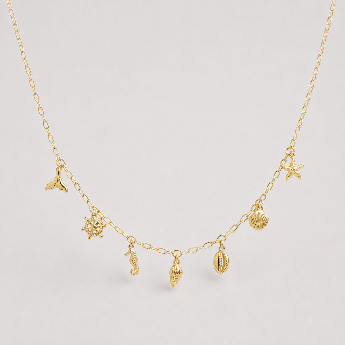 Tobillera Marina Oro
