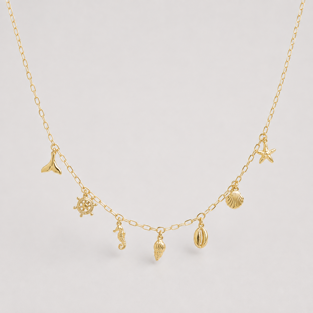 Tobillera Marina Oro