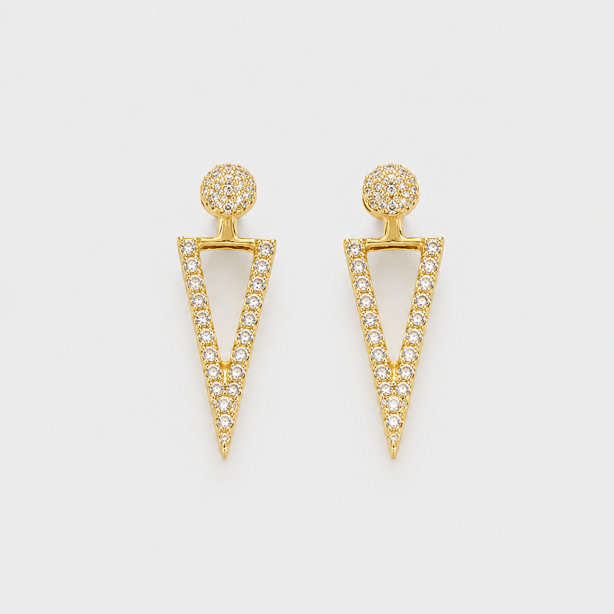 Aros Artemisa Baño de Oro 18k