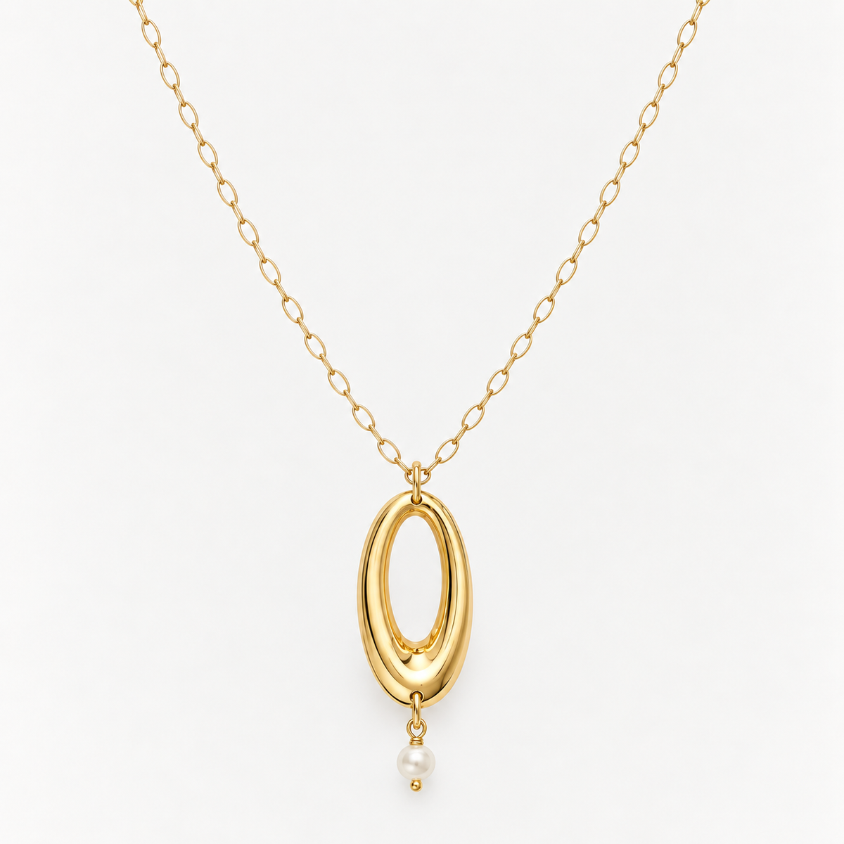 Collar Aurelia Perla Oro
