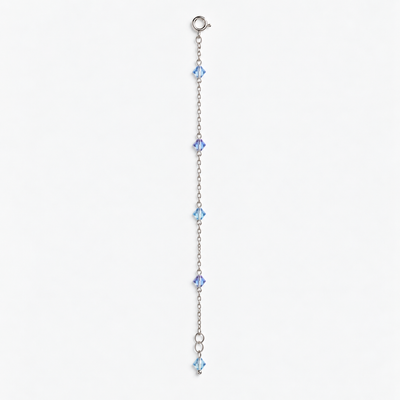 Pulsera Aurora Cristales Celestes Plata