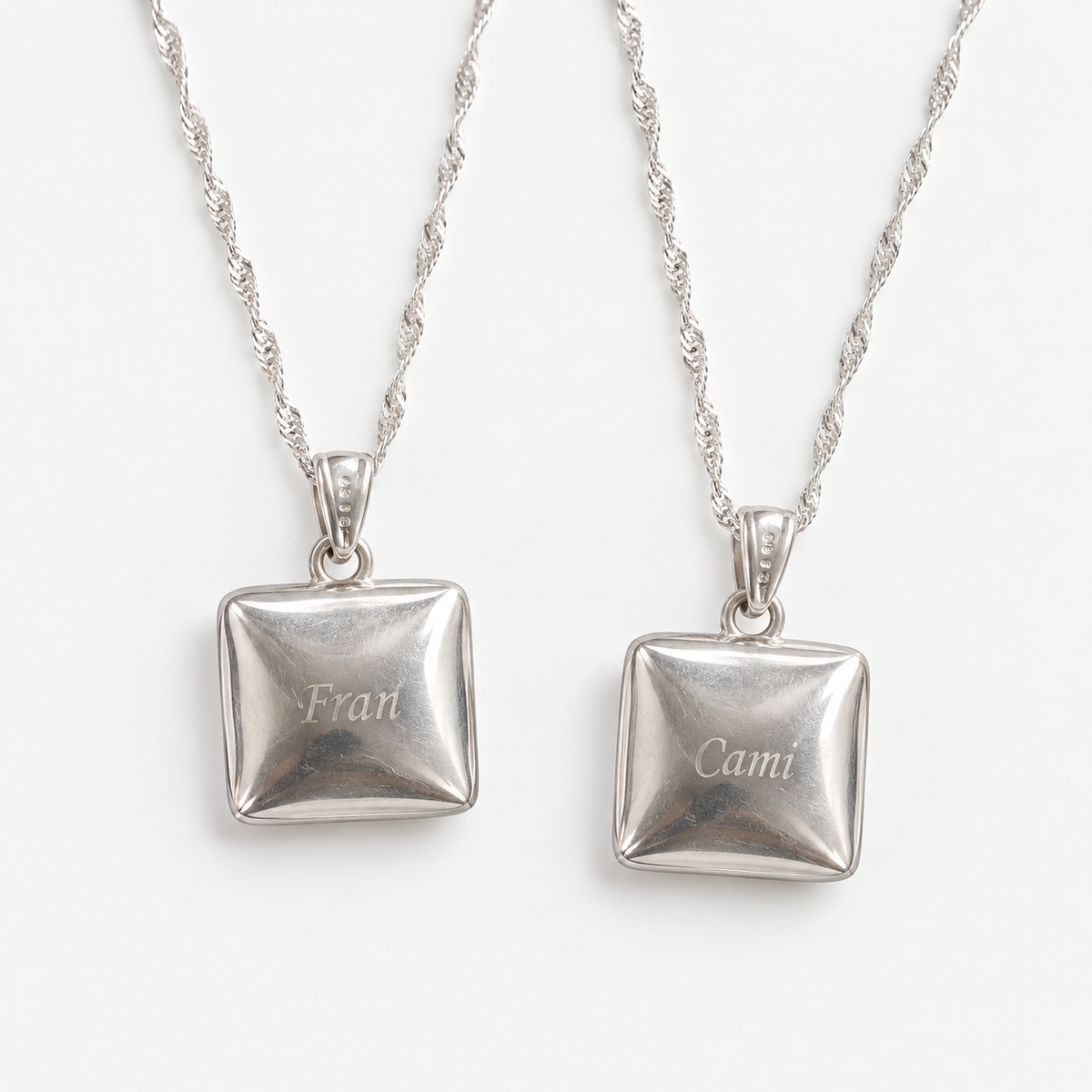 Collar Relicario Tesoro Plata