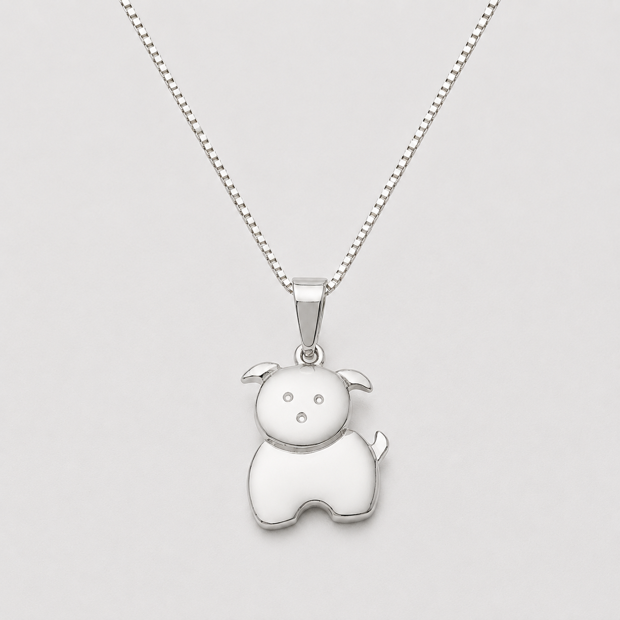 Collar Puppy Plata