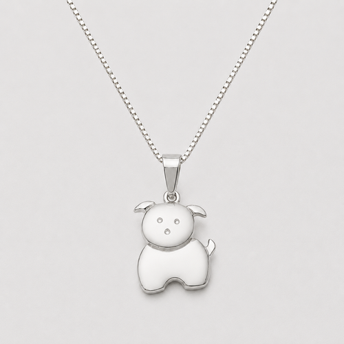 Collar Puppy Plata