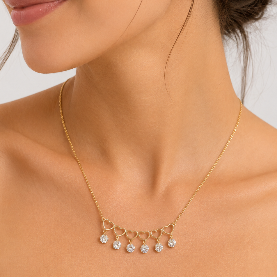 Collar Mom Sextuple Oro