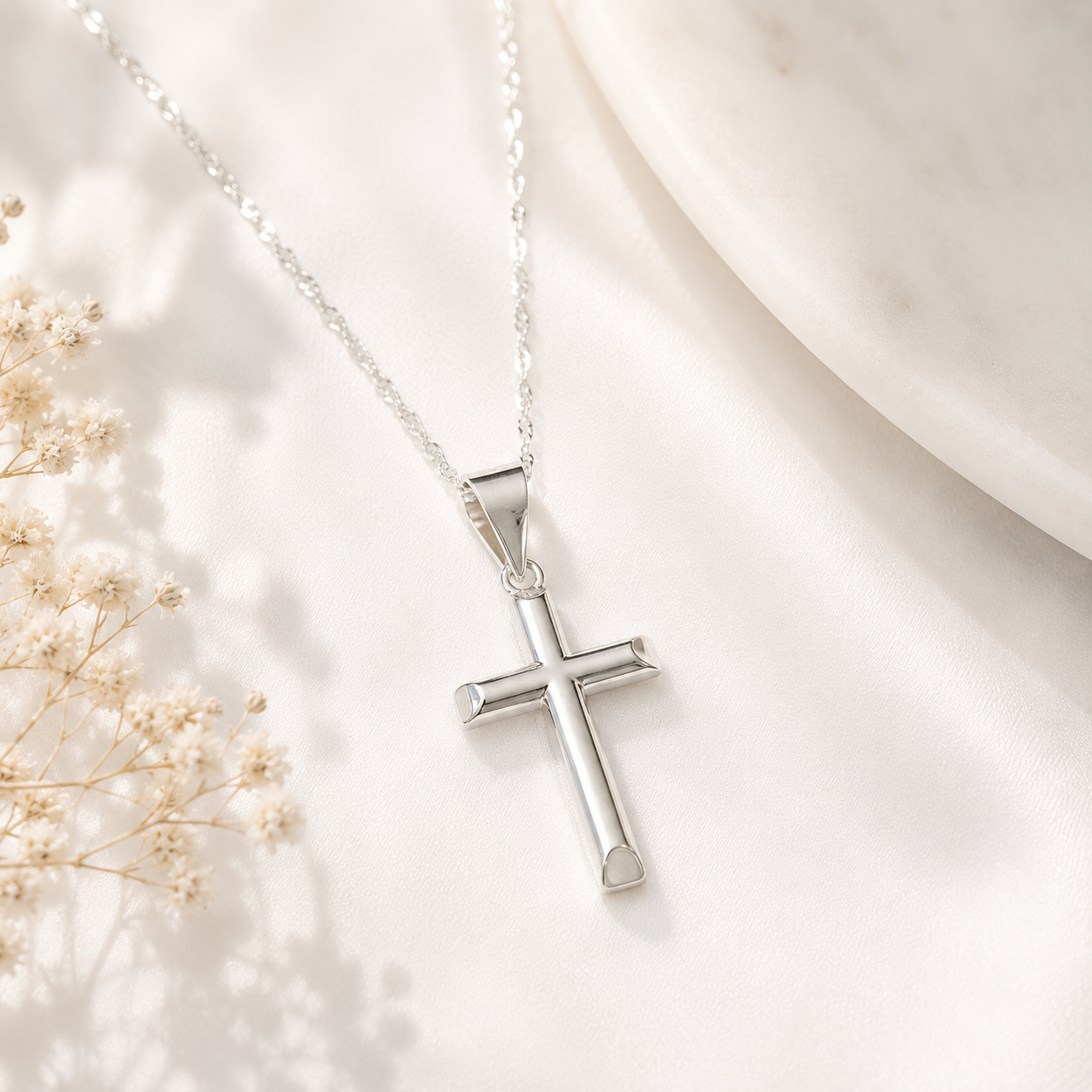 Collar cruz Esencia