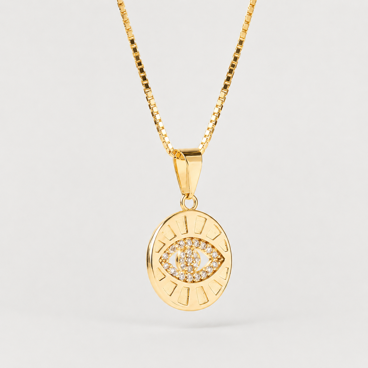 Collar Astra enchape de Oro 18k