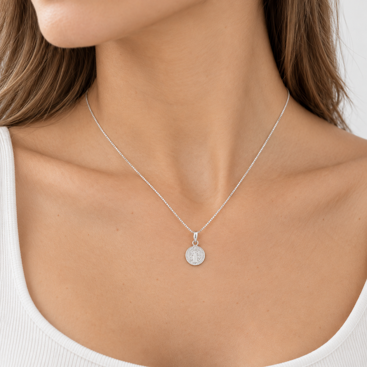Collar San Benito Plata