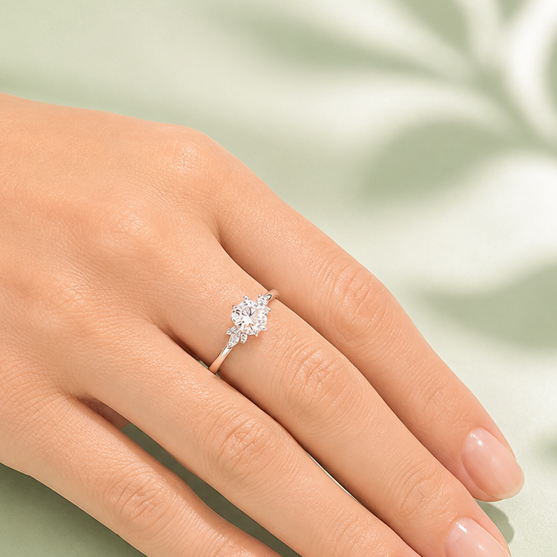 Anillo Solitario Antonia Moissanita