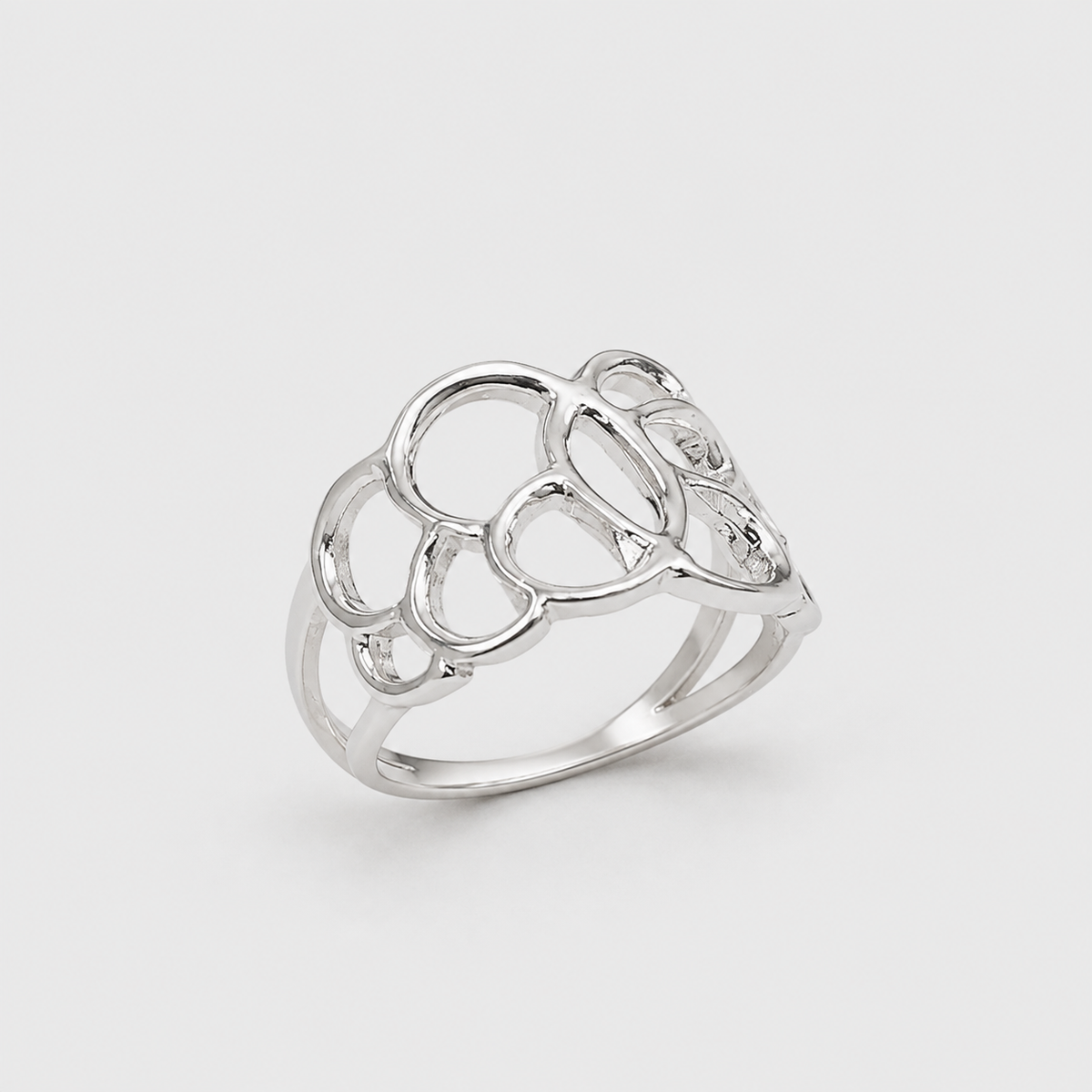 Anillo Laberinto Plata