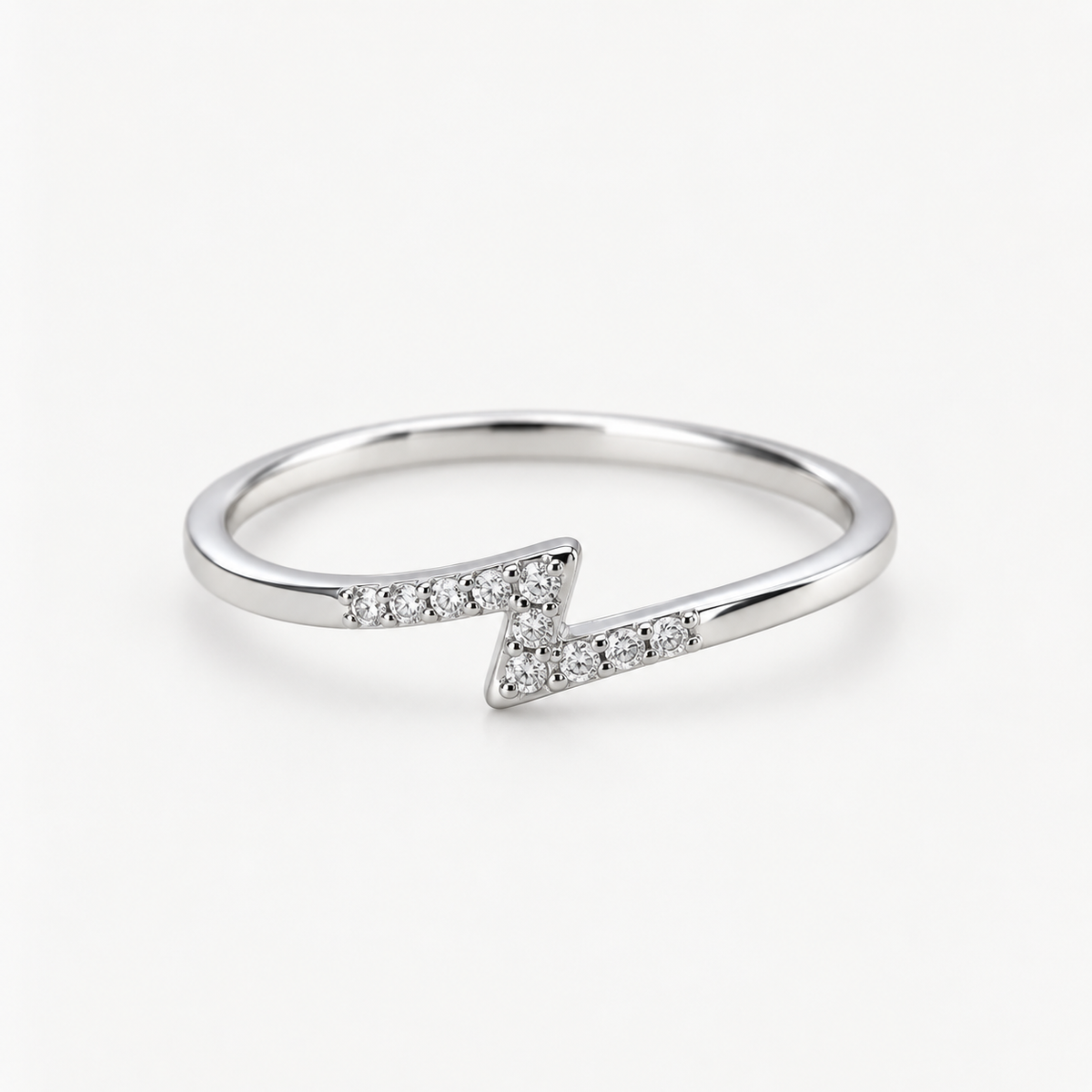 Anillo Rayo Plata