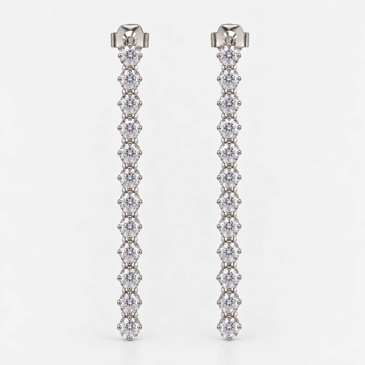 Aros Glamour Circones Plata
