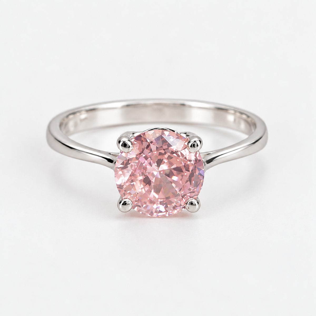 Anillo Bella Rosa Plata