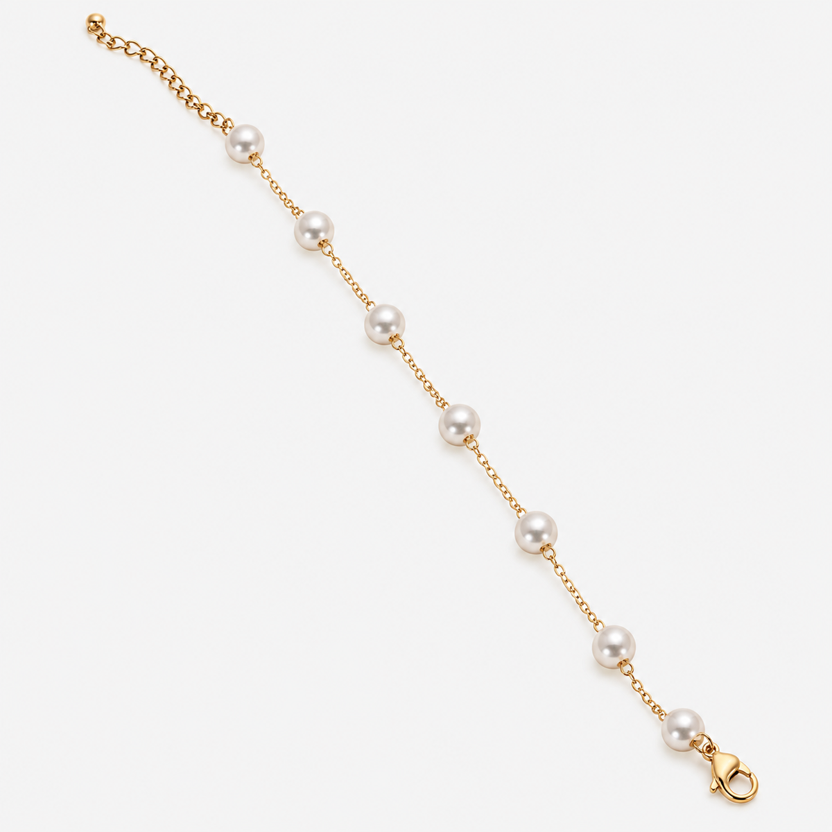 Pulsera Armonía de Perlas Oro