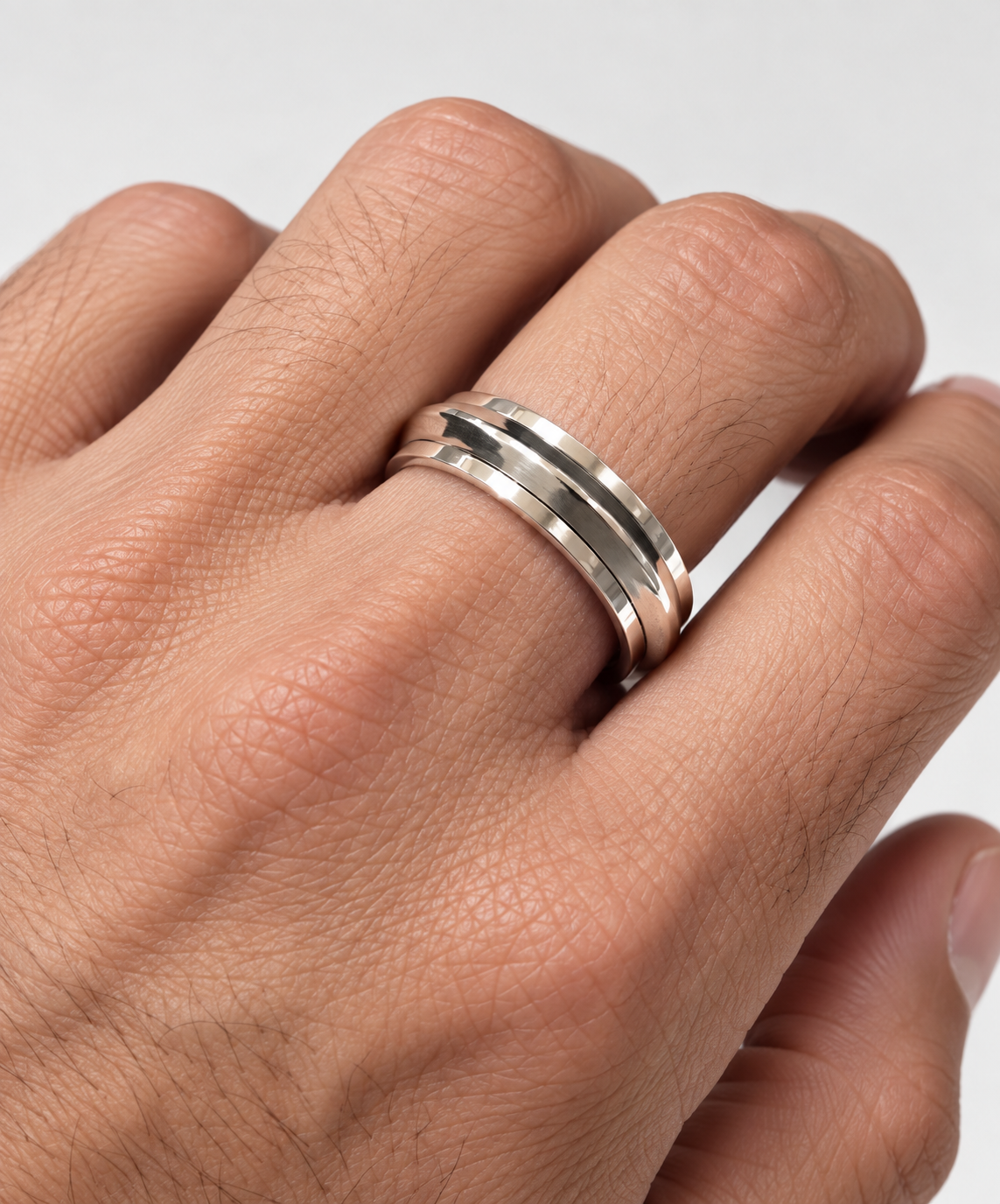Anillo Giratorio Calma Plata