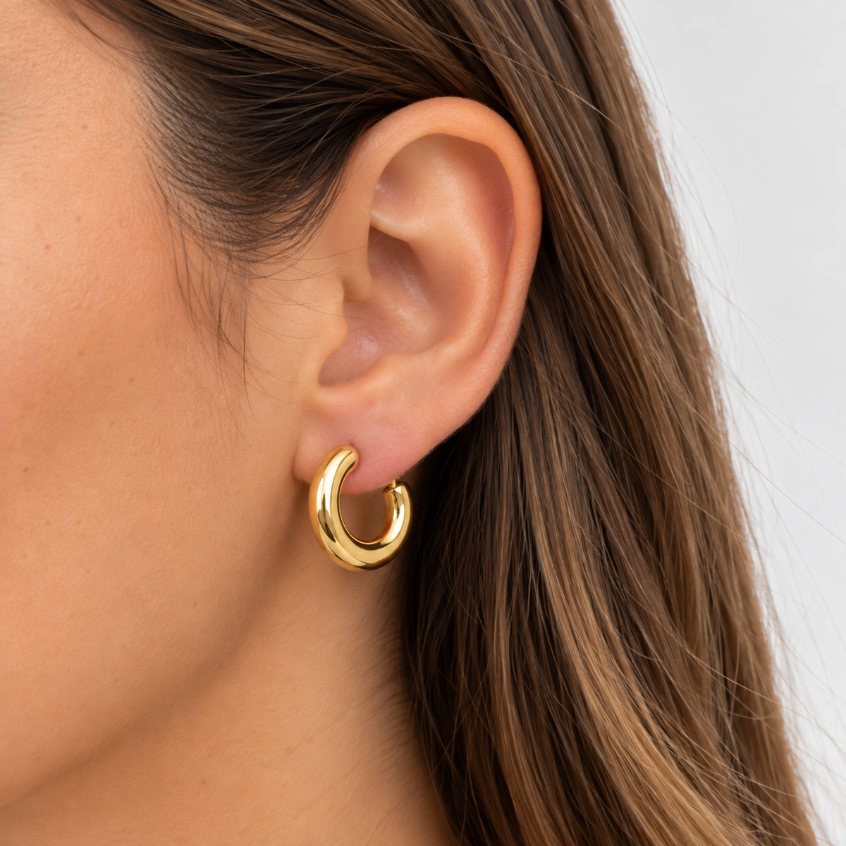 Aros Argollas Classic Oro